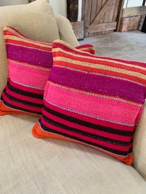 KOW Pair of Peruvian cushions