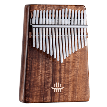 KOW Bottom Sound Hole Koa Kalimba -17 Keys
