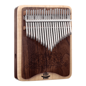 KOW Wah-Wah Combination Black Walnut Kalimba - 21 Keys