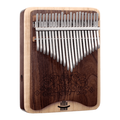 KOW Wah-Wah Combination Black Walnut Kalimba - 21 Keys