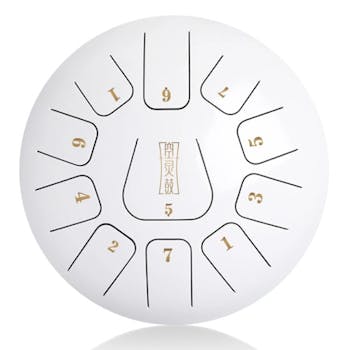 KOW Steel Tongue Drum - 10" with 11 Notes