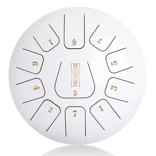 KOW Steel Tongue Drum - 10" with 11 Notes