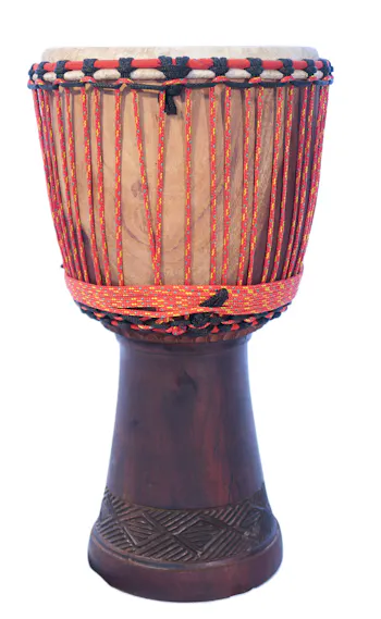 KOW Large pro djembe from Mali 11" carved