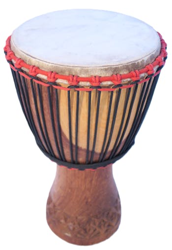KOW Large pro djembe from Mali 11" carved