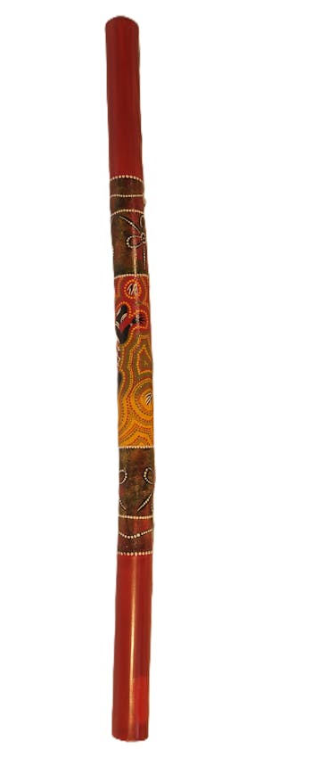 KOW Dot-painted bamboo digeridoo 120cm