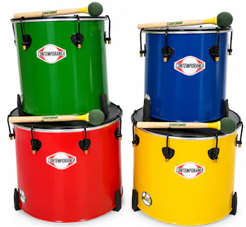 Contemporanea Nesting Surdo Set 12"14"16"18" - With Beaters