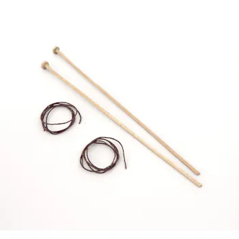 Gope Cuica Bamboo Stick, Set of 2