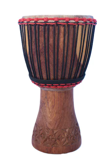 KOW Large pro djembe from Mali 11" carved