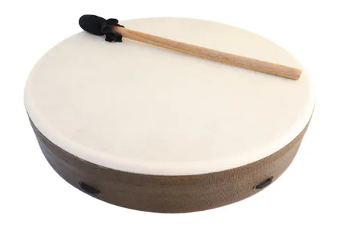 KOW Shaman Drum with Bag, Fiberskin 16"