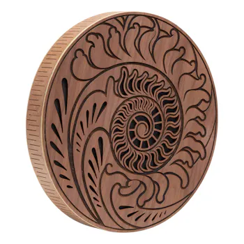 Meinl Sonic Energy 10" Rain Disk, Ocean Sound, Fibonacci-Inspired Carving