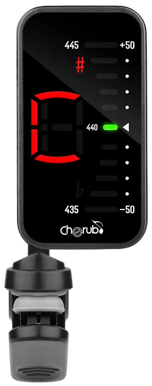 Cherub Orig-Tune Ultra Clear Clip Tuner