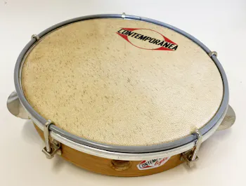 Contemporanea Pandeiro, 8 inch Hide Head