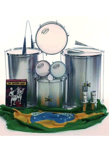 brasilian samba drumming pack for 10 players