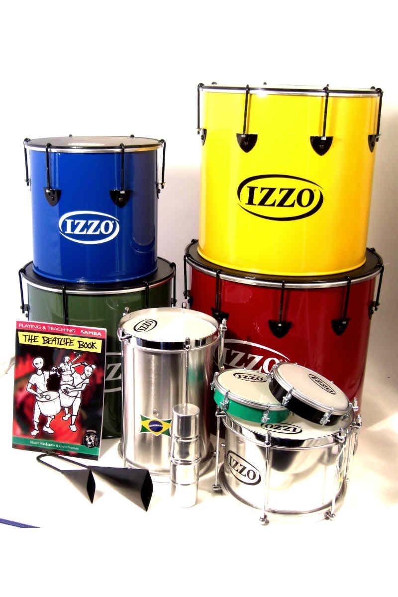 Izzo 10 Player Nesting Samba Pack