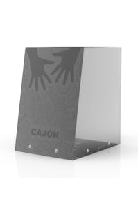 Percussion Play Outdoor Stainless Steel Cajon Drum