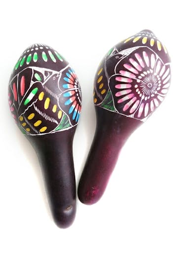 Carved huancayo maraca
